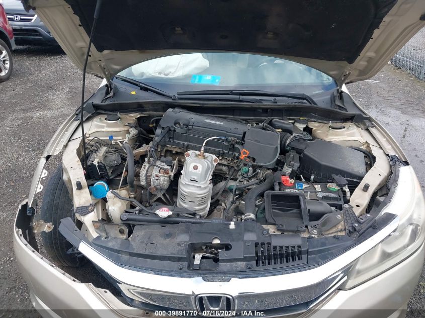 1HGCR2F3XGA045596 | 2016 HONDA ACCORD