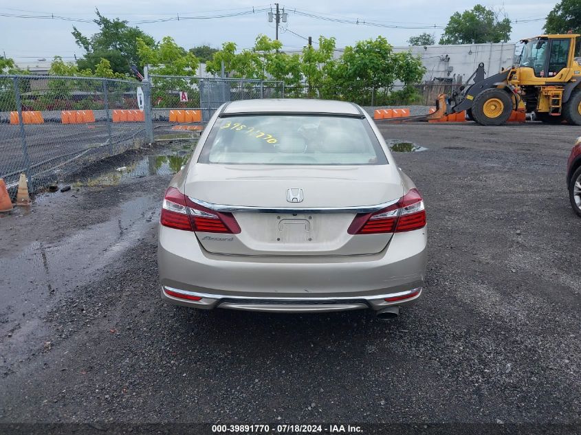 1HGCR2F3XGA045596 | 2016 HONDA ACCORD