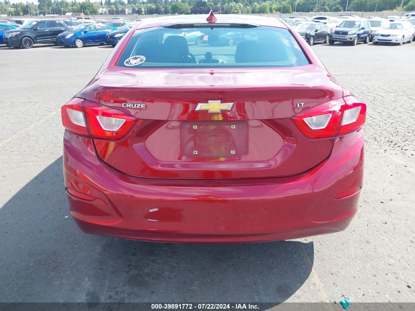 2018 Chevrolet Cruze Lt Auto VIN: 1G1BE5SM9J7189451 Lot: 39891772