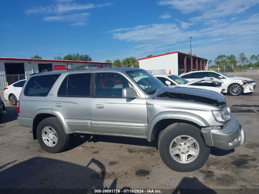 2000 Toyota 4Runner Limited VIN: JT3GN87R6Y0167532 Lot: 39891776