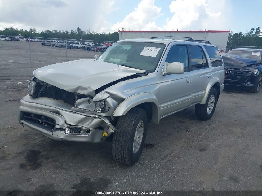 2000 Toyota 4Runner Limited VIN: JT3GN87R6Y0167532 Lot: 39891776