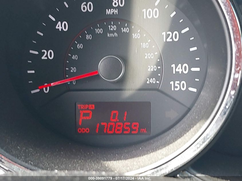 2013 Kia Sorento Ex VIN: 5XYKU4A26DG381728 Lot: 39891779