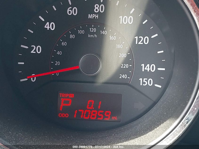 2013 Kia Sorento Ex VIN: 5XYKU4A26DG381728 Lot: 39891779