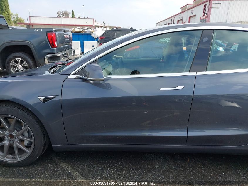 2020 Tesla Model 3 Standard Range Plus Rear-Wheel Drive/Standard Range Rear-Wheel Drive VIN: 5YJ3E1EA1LF796740 Lot: 39891795