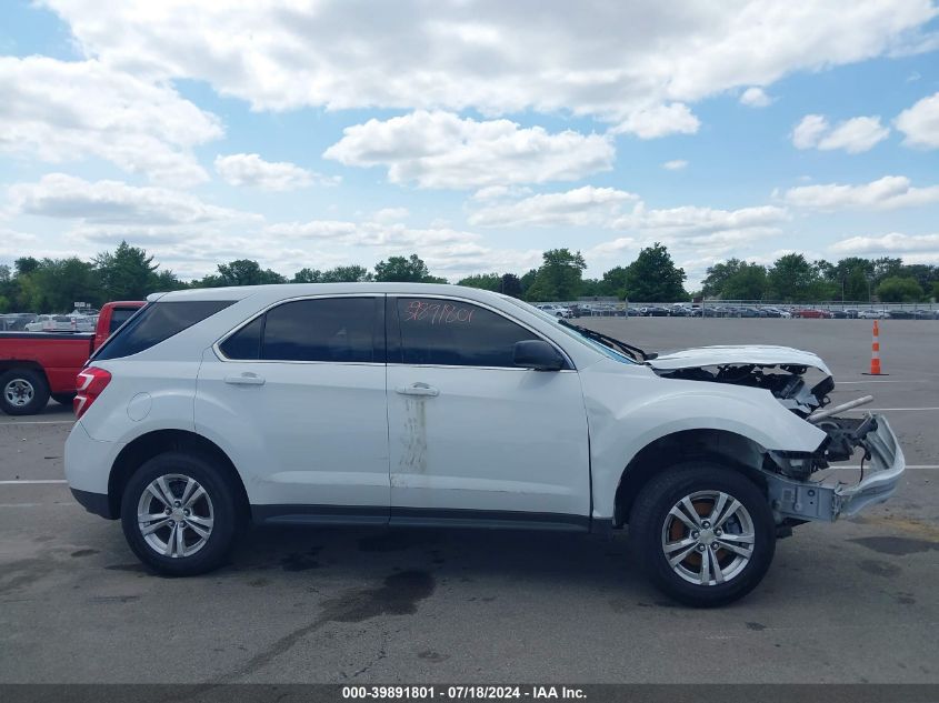 2017 CHEVROLET EQUINOX LS - 2GNALBEK7H1567721