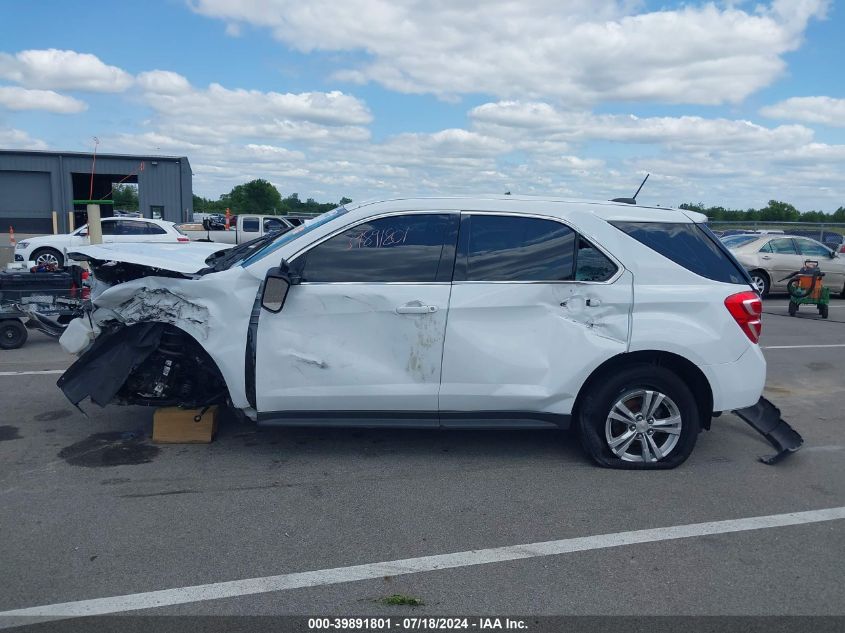 2017 CHEVROLET EQUINOX LS - 2GNALBEK7H1567721