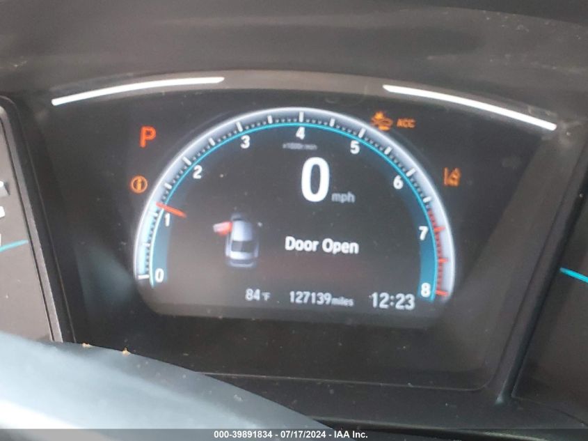 2019 Honda Civic Lx VIN: 2HGFC2F60KH552333 Lot: 39891834