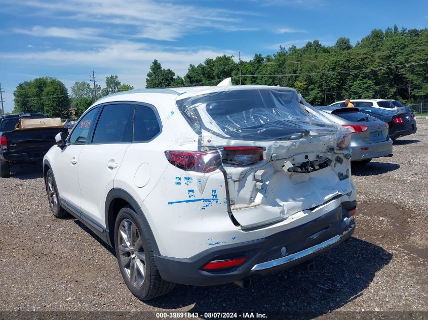 2016 Mazda Cx-9 Grand Touring VIN: JM3TCBDY7G0125708 Lot: 39891843