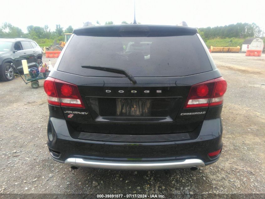 2018 Dodge Journey Crossroad Awd VIN: 3C4PDDGG3JT388584 Lot: 39891877