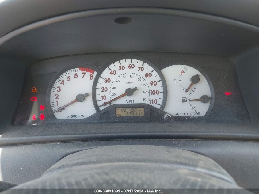 2003 Toyota Corolla S VIN: 1NXBR32EX3Z001982 Lot: 39891891