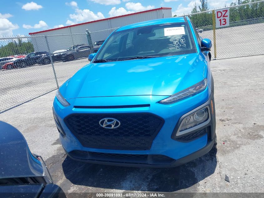 2019 Hyundai Kona Se VIN: KM8K12AA9KU264804 Lot: 39891893