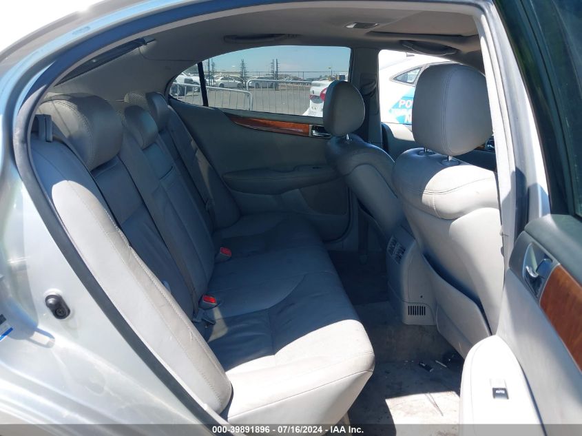 2005 Lexus Es 330 VIN: JTHBA30G855113644 Lot: 39891896