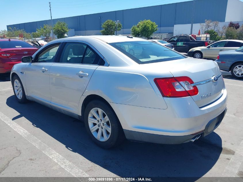 2011 Ford Taurus Se VIN: 1FAHP2DW9BG157695 Lot: 39891898