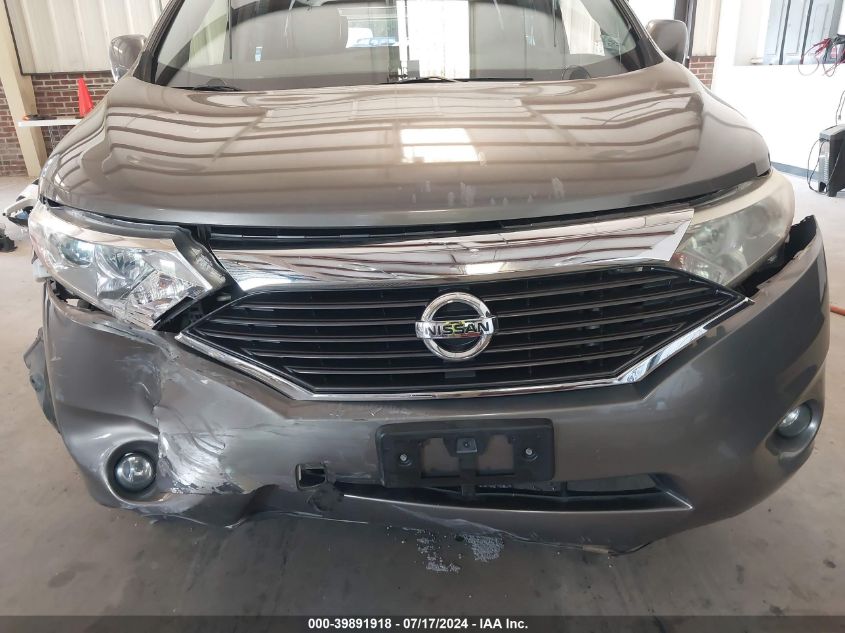 2014 Nissan Quest Sv VIN: JN8AE2KP6E9106391 Lot: 39891918