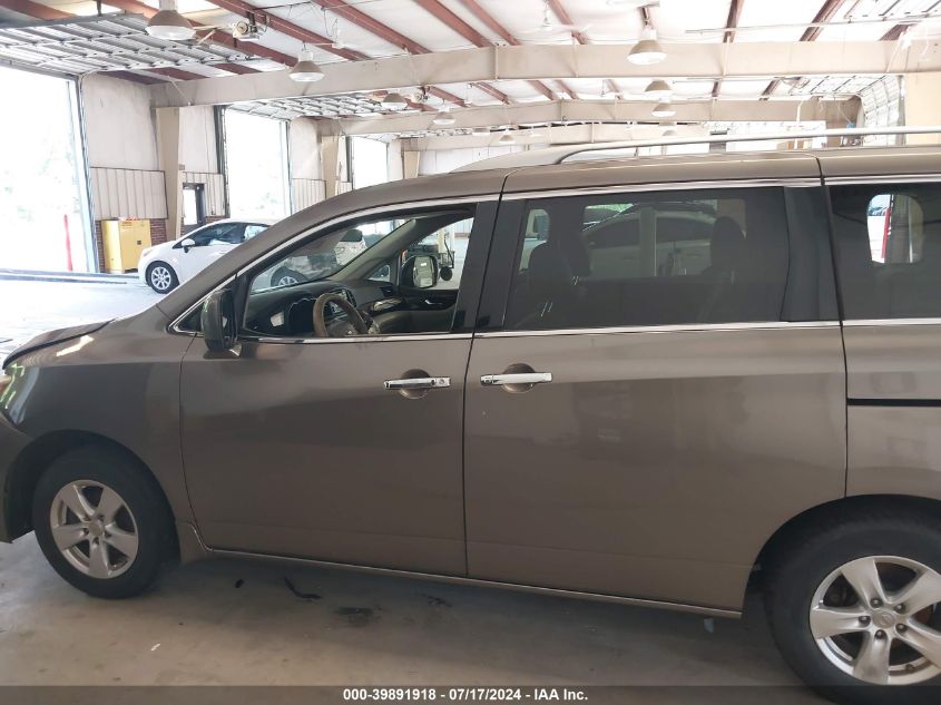 2014 Nissan Quest Sv VIN: JN8AE2KP6E9106391 Lot: 39891918