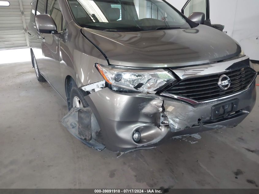 2014 Nissan Quest Sv VIN: JN8AE2KP6E9106391 Lot: 39891918