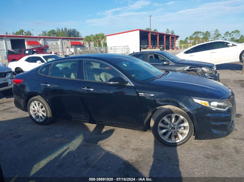 2018 Kia Optima Ex VIN: 5XXGU4L31JG230937 Lot: 39891920