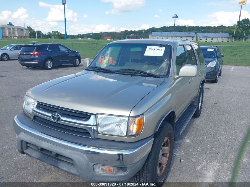 2001 Toyota 4Runner Sr5 V6 VIN: JT3HN86R410332540 Lot: 39891928