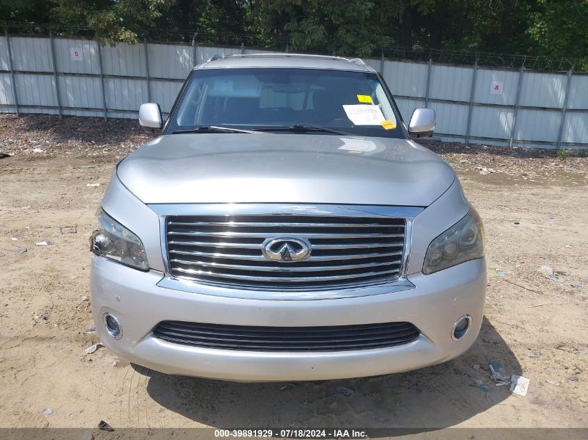 2012 Infiniti Qx56 VIN: JN8AZ2NF0C9516172 Lot: 39891929