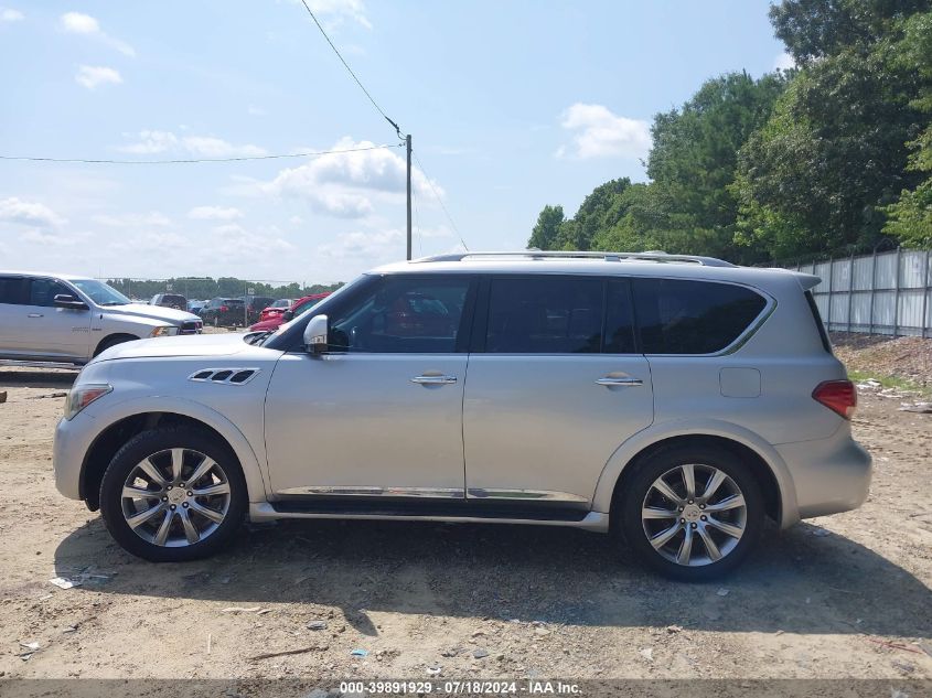 2012 Infiniti Qx56 VIN: JN8AZ2NF0C9516172 Lot: 39891929