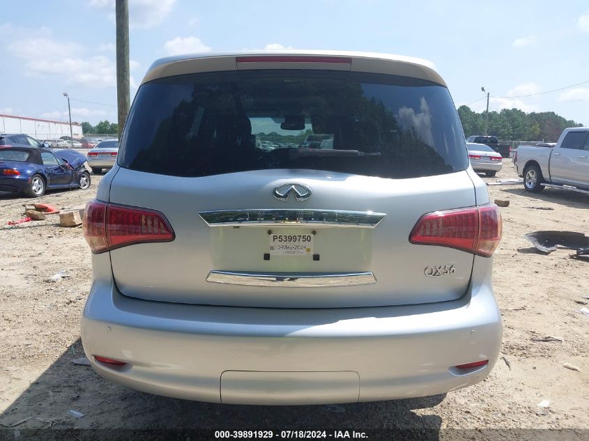 2012 Infiniti Qx56 VIN: JN8AZ2NF0C9516172 Lot: 39891929