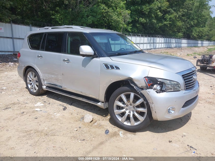 2012 Infiniti Qx56 VIN: JN8AZ2NF0C9516172 Lot: 39891929