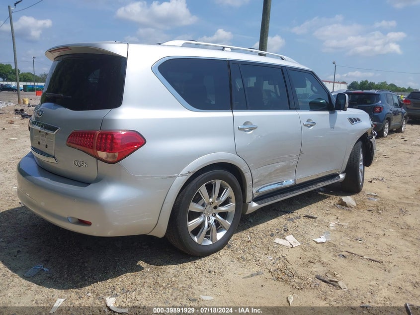 2012 Infiniti Qx56 VIN: JN8AZ2NF0C9516172 Lot: 39891929