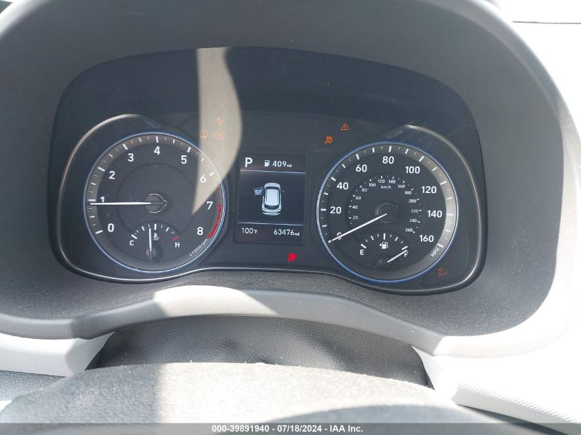 2021 Hyundai Kona Se VIN: KM8K12AA1MU613358 Lot: 39891940