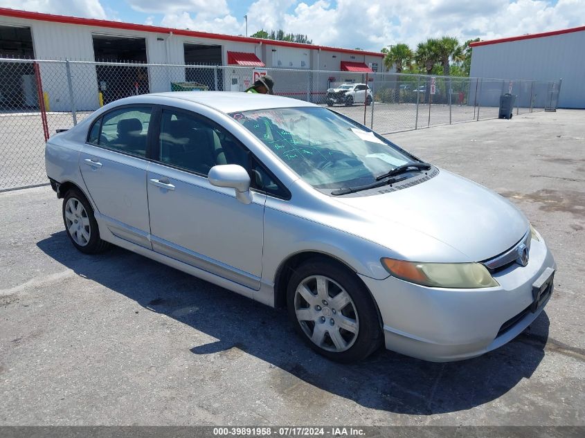 2007 Honda Civic Lx VIN: 1HGFA16537L036663 Lot: 39891958