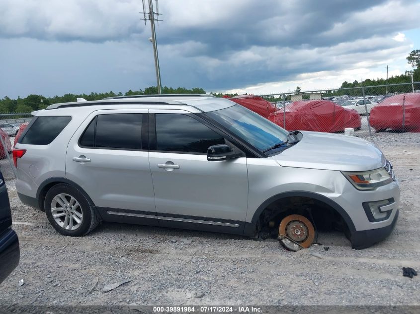 2016 Ford Explorer Xlt VIN: 1FM5K7D81GGC30572 Lot: 39891984