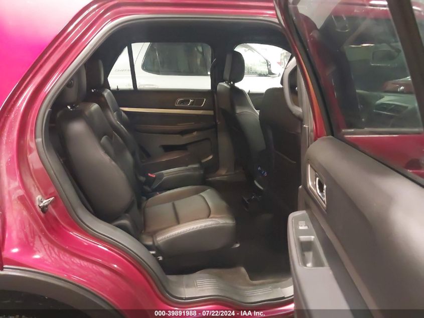 2018 Ford Explorer Xlt VIN: 1FM5K8DH0JGB31402 Lot: 39891988