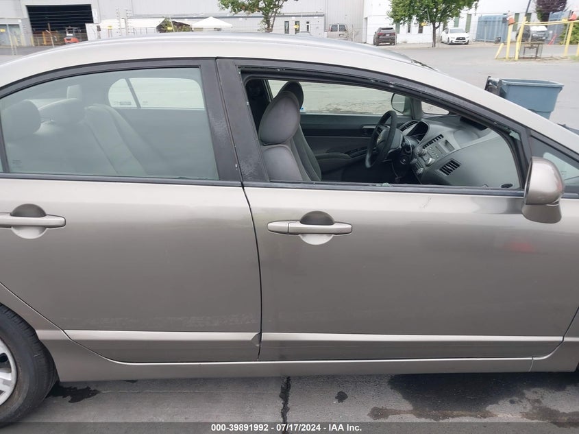 2007 Honda Civic Lx VIN: 2HGFA16527H310240 Lot: 39891992