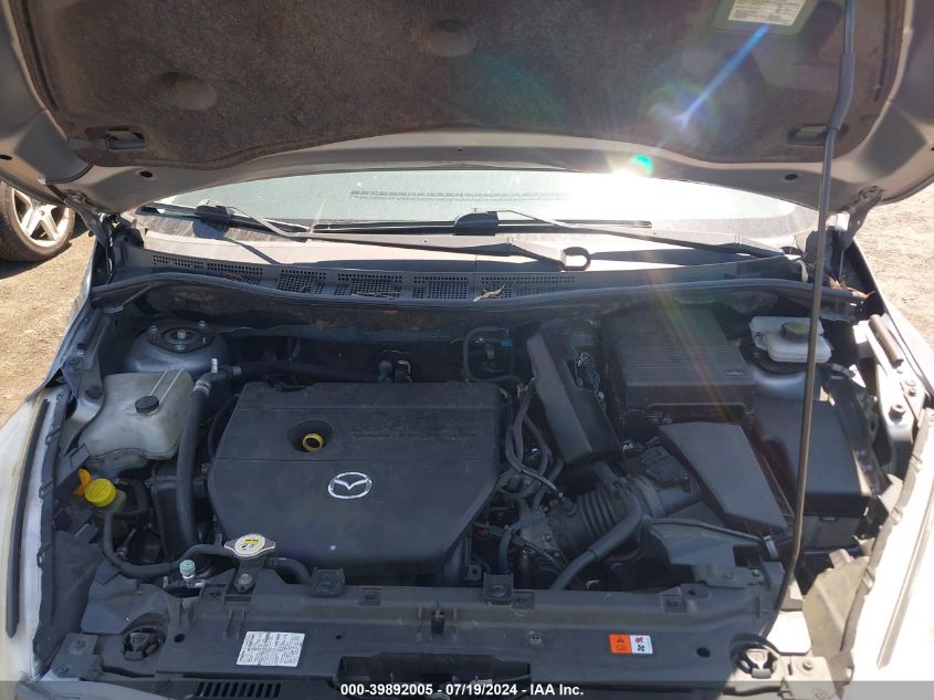 2012 Mazda Mazda5 Sport VIN: JM1CW2BL2C0127819 Lot: 39892005