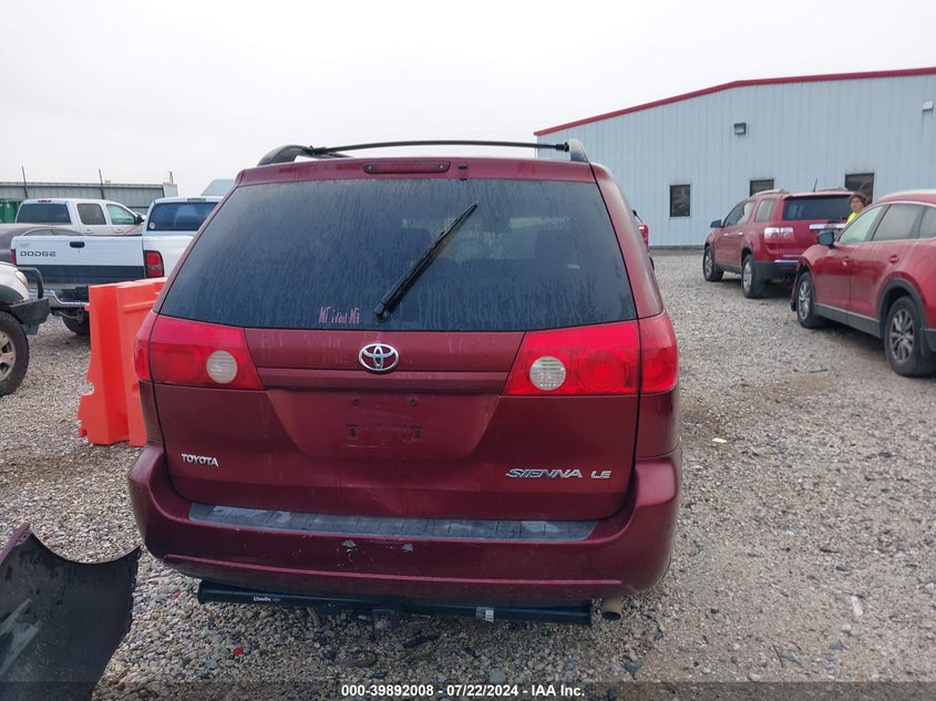 2006 Toyota Sienna Le VIN: 5TDZA23C16S447321 Lot: 39892008