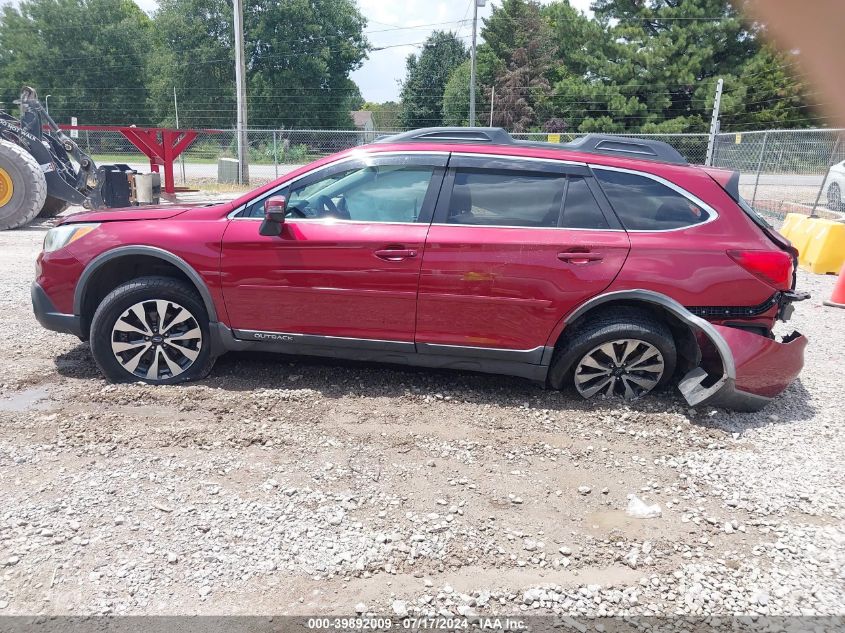 2015 Subaru Outback 2.5I Limited VIN: 4S4BSBNC7F3357874 Lot: 39892009