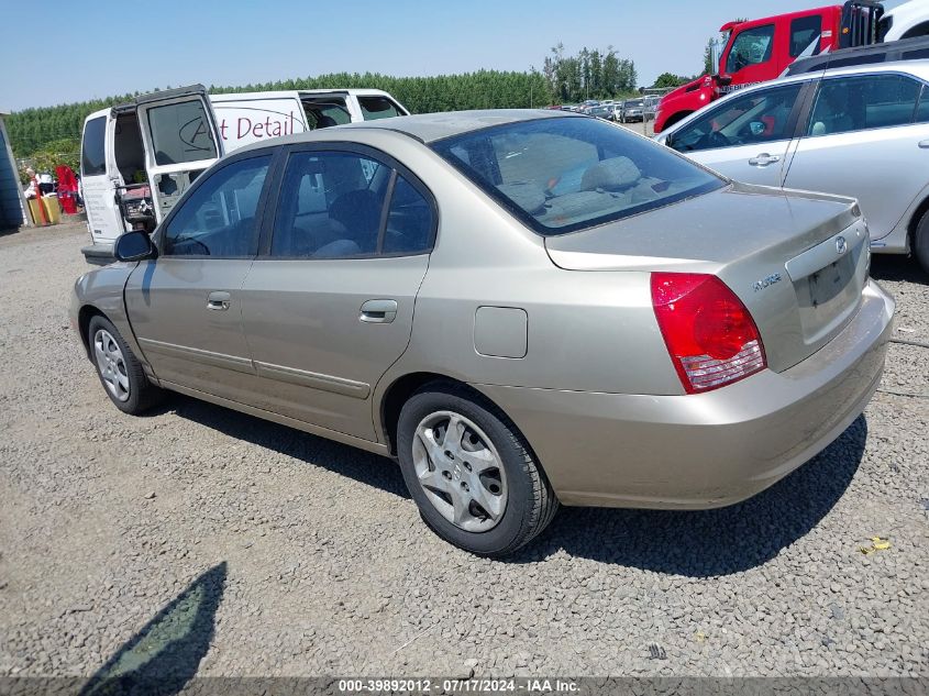 2005 Hyundai Elantra Gls/Gt VIN: KMHDN46DX5U068208 Lot: 39892012