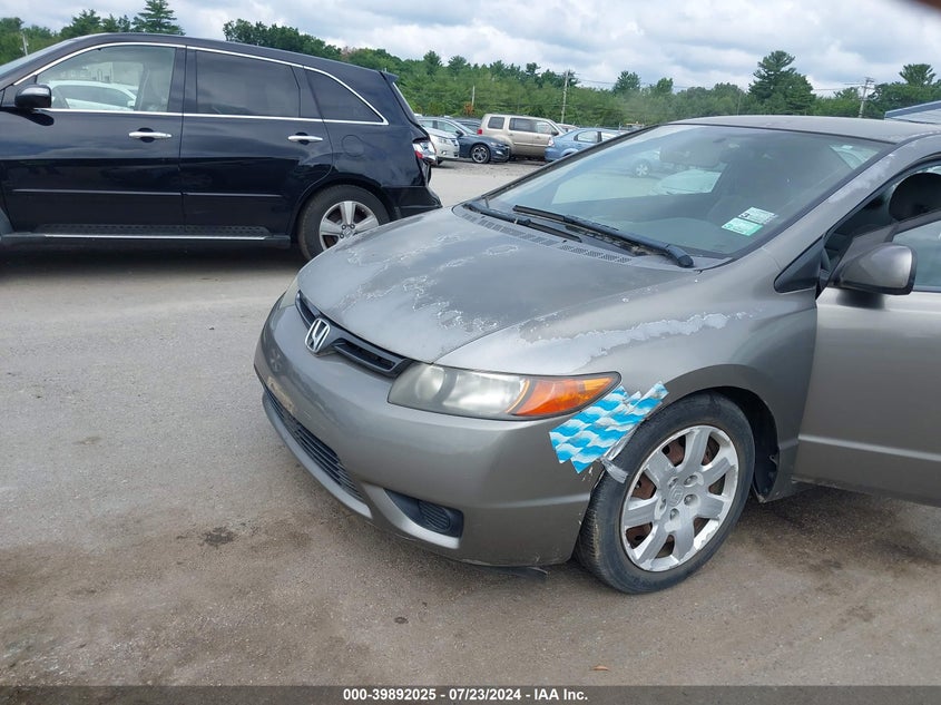 2008 Honda Civic Lx VIN: 2HGFG12688H564355 Lot: 39892025