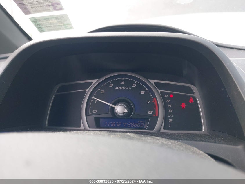 2008 Honda Civic Lx VIN: 2HGFG12688H564355 Lot: 39892025