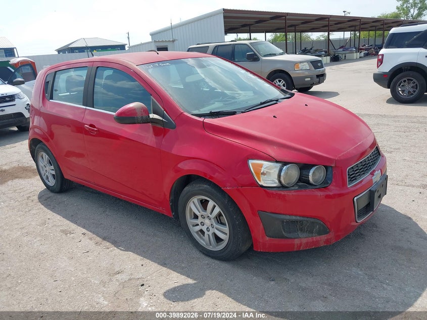 2013 Chevrolet Sonic Lt Auto VIN: 1G1JC6SHXD4101345 Lot: 39892026