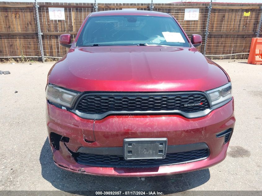 2021 Dodge Durango Gt Awd VIN: 1C4RDJDG2MC644936 Lot: 39892057