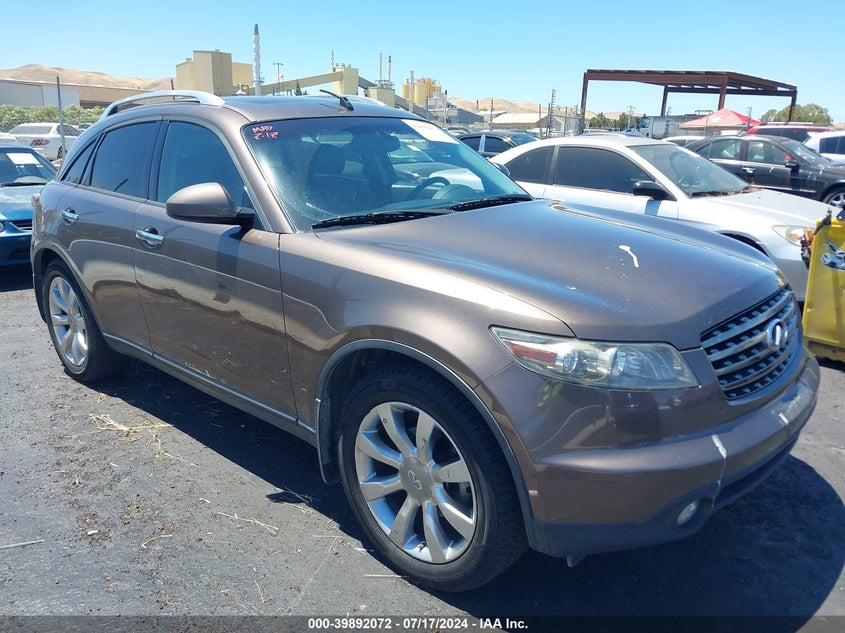 2005 Infiniti Fx35 VIN: JNRAS08W75X208818 Lot: 39892072