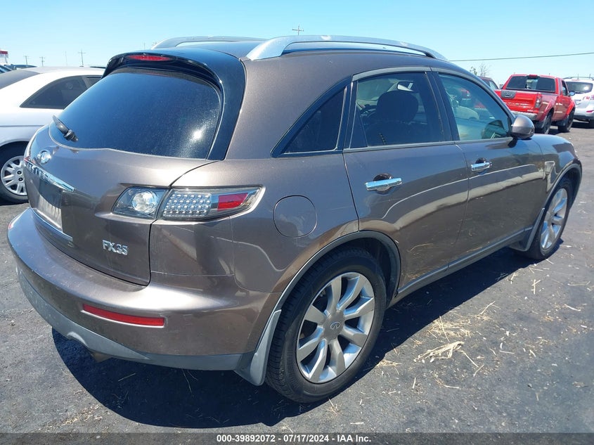 2005 Infiniti Fx35 VIN: JNRAS08W75X208818 Lot: 39892072