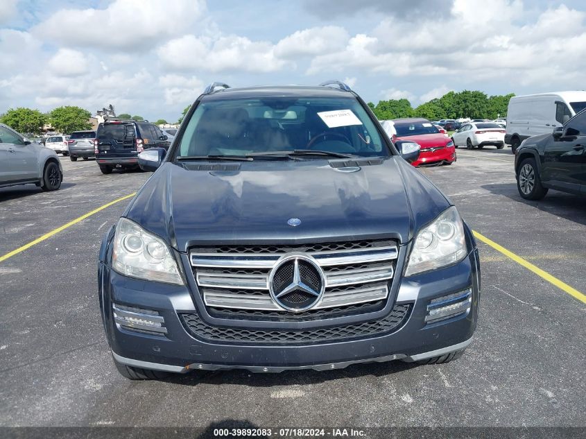 2010 Mercedes-Benz Gl 550 4Matic VIN: 4JGBF8GE8AA587465 Lot: 39892083