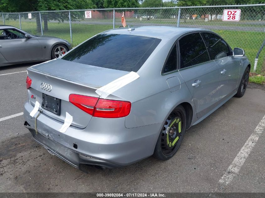 2015 Audi S4 3.0T Premium Plus VIN: WAUBGAFL3FA022148 Lot: 39892084