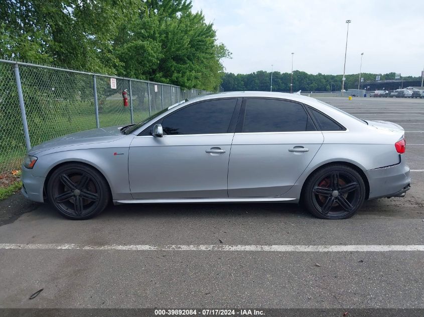 2015 Audi S4 3.0T Premium Plus VIN: WAUBGAFL3FA022148 Lot: 39892084