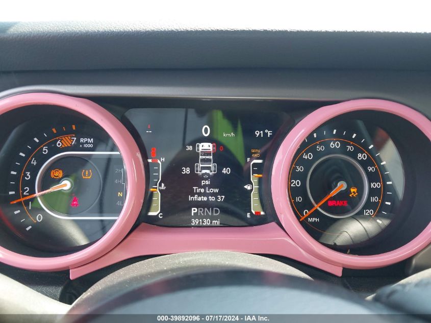 2020 Jeep Wrangler Unlimited Willys 4X4 VIN: 1C4HJXDN5LW208259 Lot: 39892096