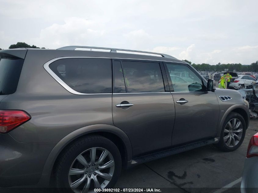 2014 Infiniti Qx80 VIN: JN8AZ2NEXE9063429 Lot: 39892102