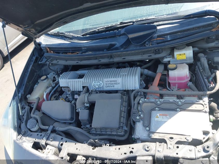 2010 Toyota Prius Ii VIN: JTDKN3DU5A0184216 Lot: 39892103