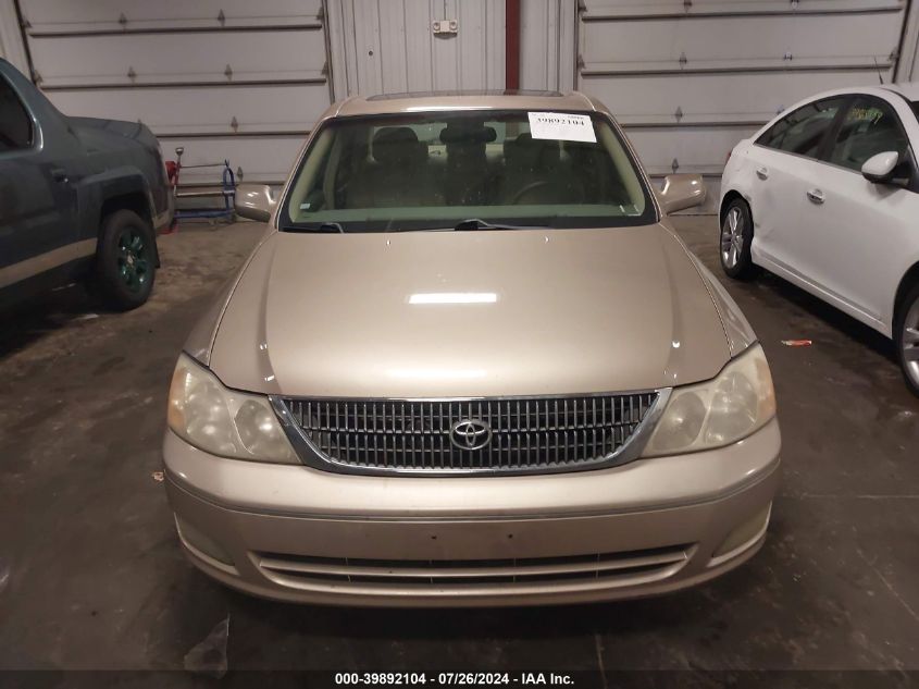 2002 Toyota Avalon Xls VIN: 4T1BF28B82U236590 Lot: 39892104