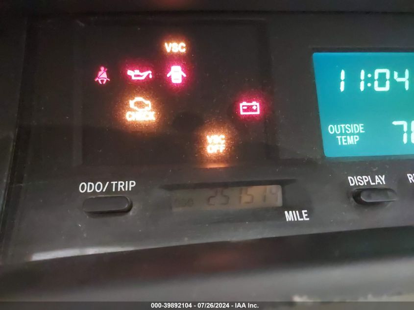 2002 Toyota Avalon Xls VIN: 4T1BF28B82U236590 Lot: 39892104